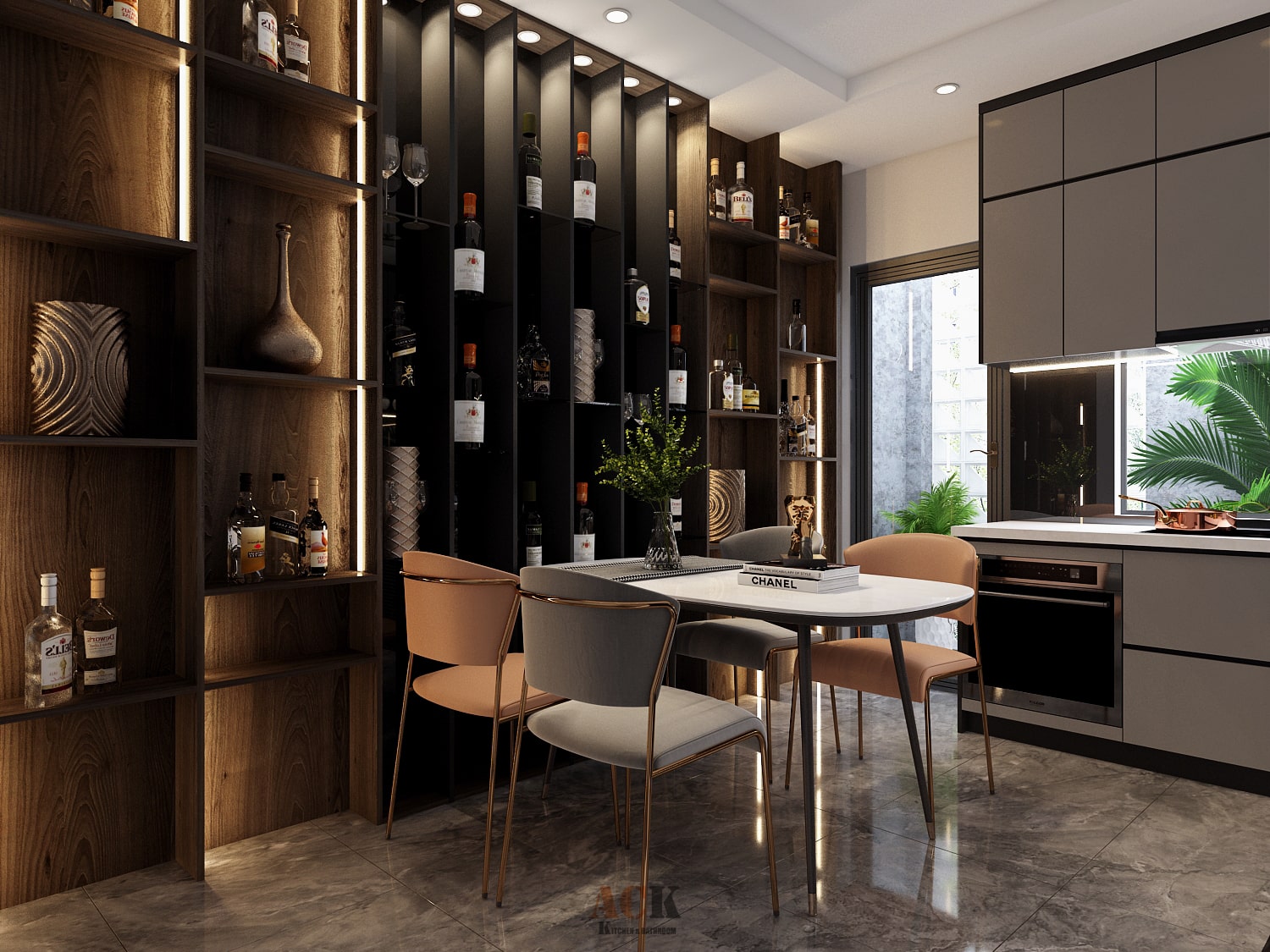 Thiết kế và thi công nội thất nhà phố tại Quận 12