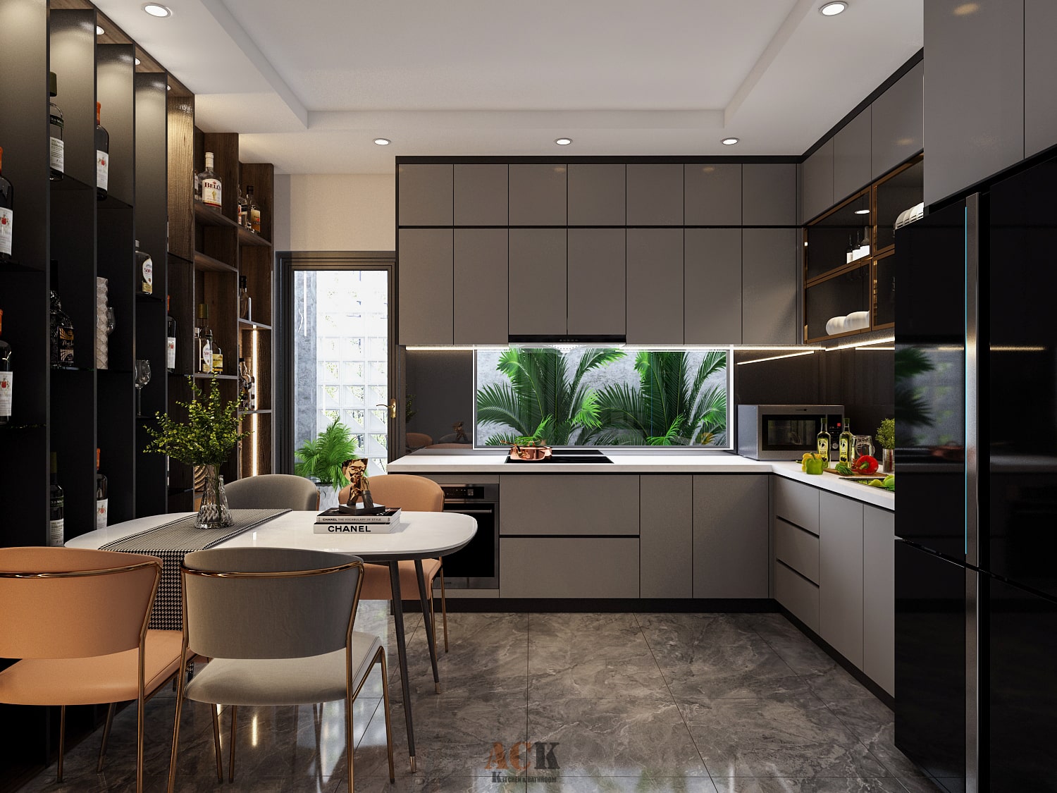 Kinh Nghiệm Chọn Màu Sắc Tủ Bếp Gỗ Công Nghiệp