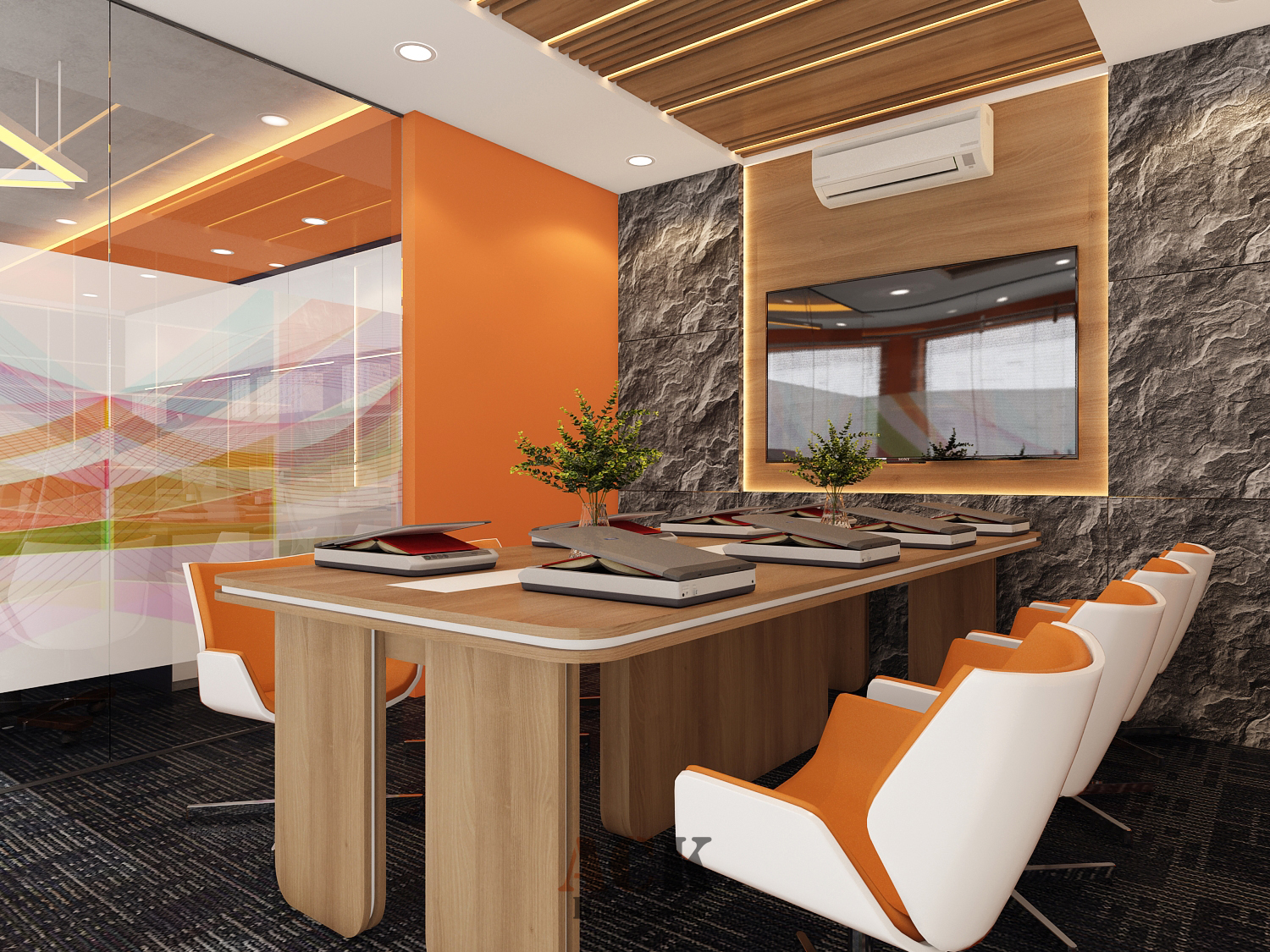 THIẾT KẾ VĂN PHÒNG HIỆN ĐẠI VỚI GỖ MDF PHỦ MELAMINE
