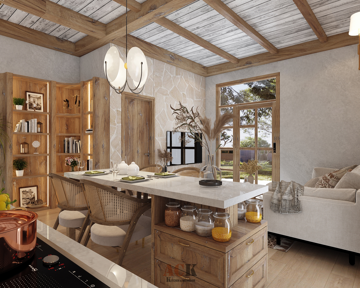 Khám Phá Không Gian Villa Phong Cách Rustic Giữa Lòng Vũng Tàu