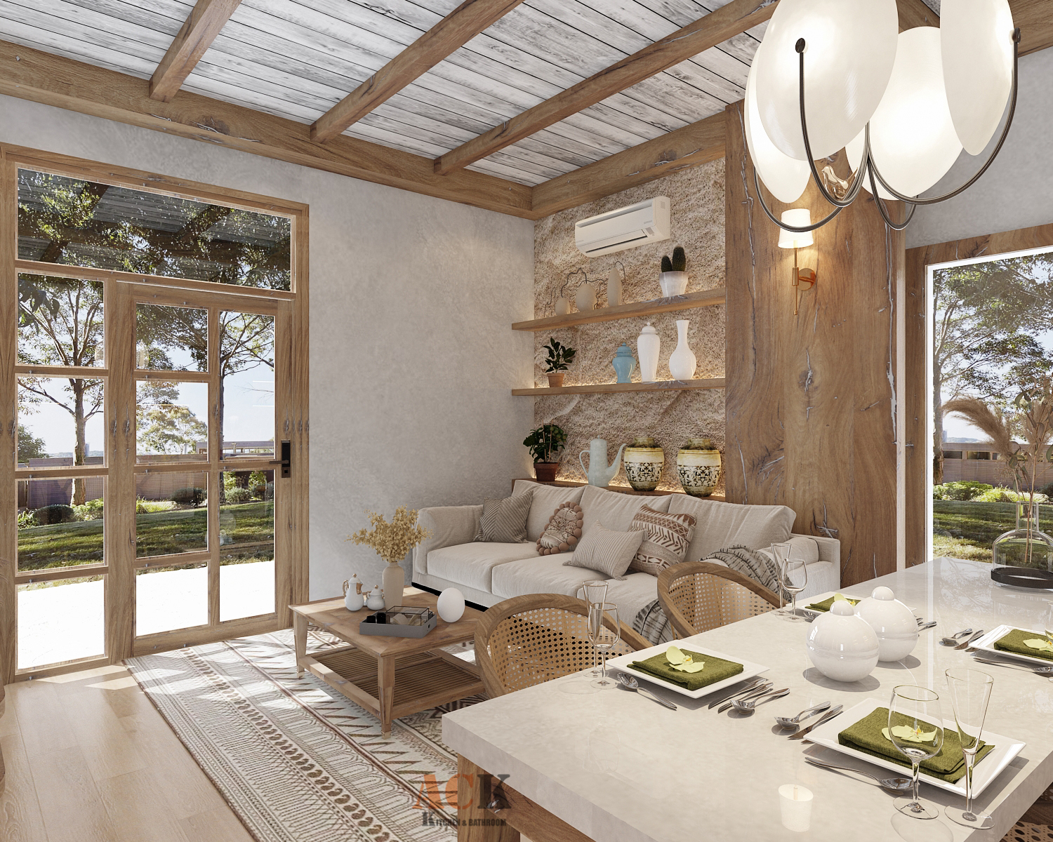 Khám Phá Không Gian Villa Phong Cách Rustic Giữa Lòng Vũng Tàu