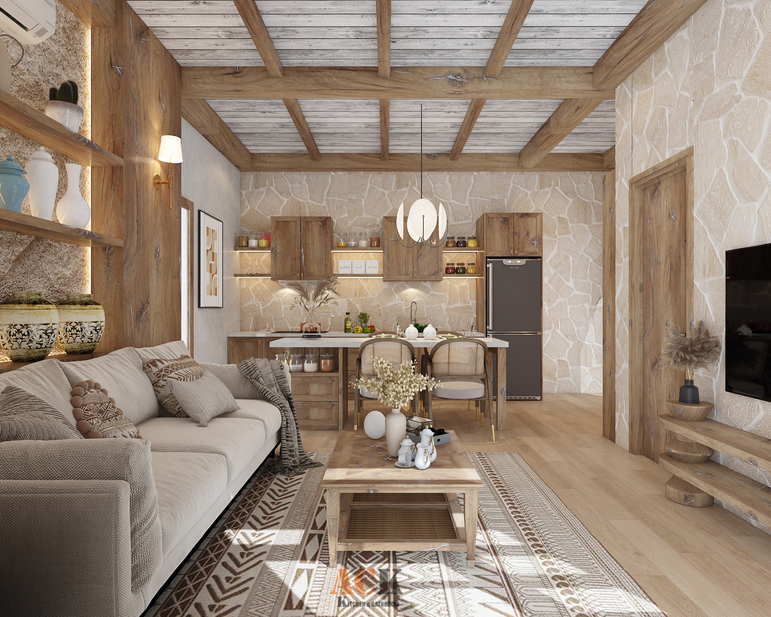 Khám Phá Không Gian Villa Phong Cách Rustic Giữa Lòng Vũng Tàu