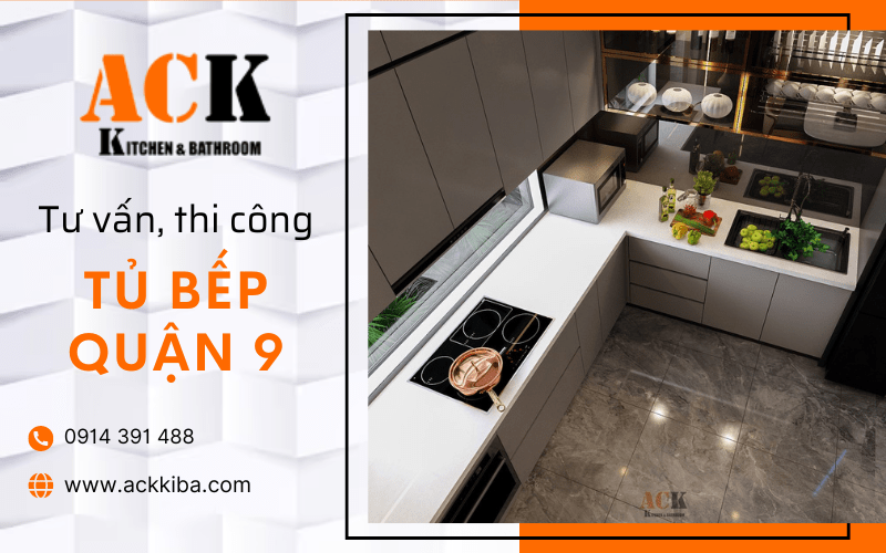 thi công tủ bếp quận 9