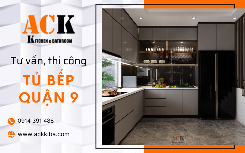 thi công tủ bếp quận 9